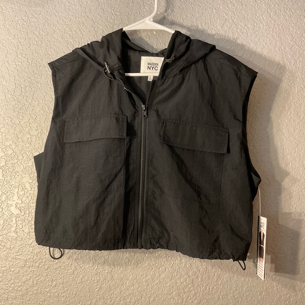 Madden NYC Vest with Hood